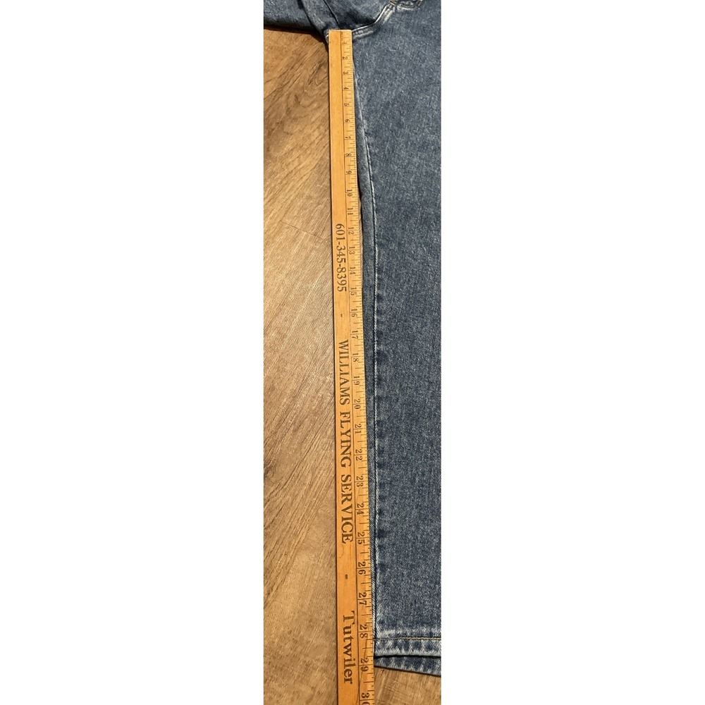 NWOT Wrangler Mens Rugged Wear Relaxed Made In USA Denim Stonewashed Jeans 40x30 - Picture 4 of 6